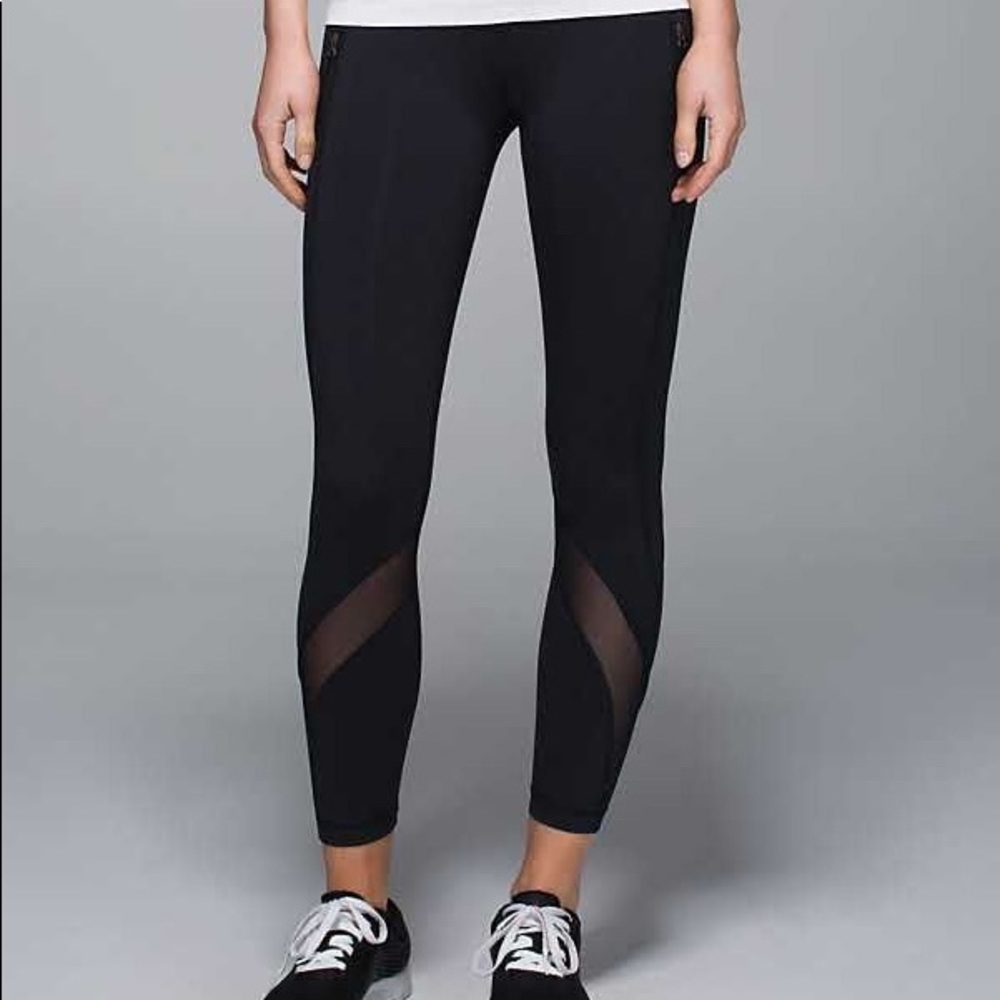 NWOT Lululemon inspire tight mesh leggings